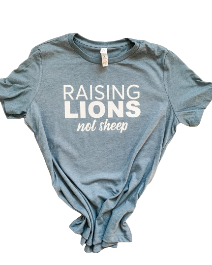 raise lions not sheep shirt